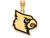 Logoart Sterling Silver Gp University Of Louisville Large Enamel Pendant GP058ULAE