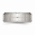 Chisel Stainless Steel Grooved 8mm Brushed/polished Ridged Edge Wedding Band SR29 - SR29Y11