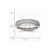 Chisel Stainless Steel Polished Laser Cut Ring SR513 - SR513Y10