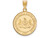 Logoart Sterling Silver Gp Penn State University Large Crest Pendant Necklace GP043PSUAE