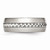 Chisel Stainless Steel Brushed and Polished Braided 8.00mm Wedding Band SR505 - SR505Y8