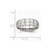Chisel Stainless Steel Brushed and Polished Grooved 6.50mm Wedding Band SR507 - SR507Y115