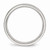 Chisel Stainless Steel Brushed Half Round CZ Ring SR506 - SR506Y105