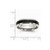 Chisel Stainless Steel and Black Carbon Fiber 6mm Polished Wedding Band SR255 - SR255Y65