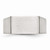 Chisel Stainless Steel Polished and Brushed Signet Ring SR392 - SR392Y10