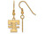 Logoart Sterling Silver Gp University Of Tennessee Small Dangle Earrings GP048UTNAE