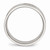 Chisel Stainless Steel Brushed and Polished Ridged 6.00mm Wedding Band SR509 - SR509Y12