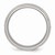 Chisel Stainless Steel Grooved 8mm Brushed/polished Ridged Edge Wedding Band SR29 - SR29Y65