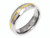 Chisel Titanium Yellow Ip-plated Grooved 6mm Polished Wedding Band TB195 - TB195K95
