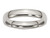 Chisel Titanium 4mm Polished Wedding Band TB21 - TB21K55