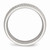 Chisel Stainless Steel Polished bright Cut Ring SR500 - SR500Y12