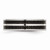 Chisel Stainless Steel 6mm Double Row Black Carbon Fiber Inlay Polished Wedding Band SR337 - SR337Y115