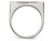 Chisel Stainless Steel Polished Signet Ring - SR342Y11