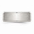 Chisel Stainless Steel Ridged Edge 8mm Brushed and Polished Wedding Band SR34 - SR34Y8
