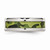 Chisel Stainless Steel Polished W/ CZ Printed Green Camo Under Rubber Wedding Band SR451 - SR451Y13