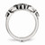 Chisel Stainless Steel Love Loyalty Friendship Claddagh Double Hinged Ring SR462 - SR462Y7