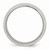 Chisel Stainless Steel Ridged Edge 8mm Polished Wedding Band SR36 - SR36Y12