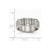 Chisel Stainless Steel Polished Studded Ring SR461 - SR461Y85
