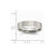 Chisel Stainless Steel Flat 5mm Brushed Wedding Band SR4 - SR4Y85