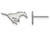 Logoart Sterling Silver Gp Southern Methodist University Extra Small Post Earrings SS007SMUT