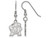 LogoArt Sterling Silver Maryland Small Dangle Earrings Wire SS007UMDT