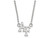LogoArt Sterling Silver United States Air Force Academy Small Pendant Necklace SS011USA18T