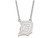LogoArt Sterling Silver Duquesne University Large Pendant Necklace SS007DUU18T