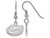 LogoArt Sterling Silver University Of Florida Xs Dangle Earrings Wire SS006UFLT