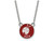 LogoArt Sterling Silver Alpha Sigma Alpha Extra Small Enameled Pendant Necklace with 18 Inch SS042ASI18T