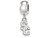 Logoart Sterling Silver University Of Southern California Bead Charm Extra Small Dangle SS019USCT