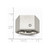 Chisel Titanuim Polished CZ Signet Ring TB426 - TB426K11