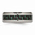 Chisel Titanium Polished Black/green Carbon Fiber Inlay Ring - TB464K125
