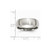 Chisel Stainless Steel 7mm Brushed Wedding Band SR17 - SR17Y115