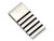 Chisel Stainless Steel Brushed W/rubber Accents Money Clip SRM135Y