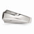 Chisel Stainless Steel Black Enamel Polished Dad Wedding Band - SR82Y12