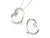 Sentimental Expressions Sterling Silver Antiqued CZ Love You Mom 18 Inch Necklace QSX285T