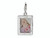 Amore LaVita Sterling Silver Polished Picture Frame Lobster Clasp Charm (Can insert photo) for Charm Bracelet QCC165T