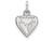 14k White Gold Logoart Depaul University Extra Small Pendant - 4W007DPUB