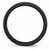 Chisel Black Ceramic 6mm Polished Wedding Band CER40 - CER40AI11