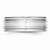 Chisel Cobalt Sterling Silver Inlay Satin and Polished 8mm Wedding Band CC50 - CC50BG115
