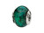 Reflections Sterling Silver Blue GreenRecon Serpentine Stone Bead / Charm