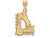 10k Yellow Gold Logoart Spelman College Large Pendant