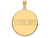 10k Yellow Gold Logoart Transylvania University Extra Large Disc Pendant