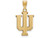 10k Yellow Gold Logoart Indiana University Large Pendant - 1Y064IUW