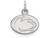 10k White Gold Logoart Penn State University Extra Small Pendant