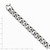 Chisel Stainless Steel Antiqued and Polished Links 8.5in Bracelet SRB104185Y
