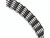 Chisel Stainless Steel Black Rubber Bracelet 8.75 inches SRB208Y