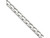 Chisel Stainless Steel White Ceramic 8in Bracelet SRB8008Y
