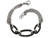 Chisel Stainless Steel and Black Ceramic Polished Bracelet - SRB21438Y