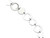 Chisel Stainless Steel Polished Circles 7.5in Bracelet SRB60275Y